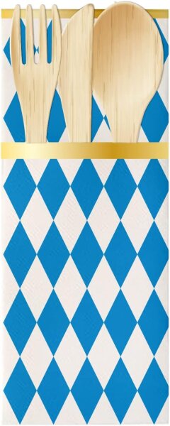 Bestecktaschen Oktober Bierfest - 6 Stück