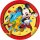 Mickey Jump Into Fun Pappteller, ï¿½ 23 cm, 8 Stï¿½ck