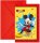 Mickey Jump Into Fun Einladungskarten & Umschläge 6 Stück