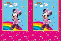 Minnie-Maus RainbowTischdecke 120 x 180 cm