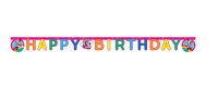 Minnie Rainbow Happy Birthday Banner