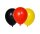 12 Luftballons Deutschland schwarz rot gelb Ø 22 cm