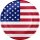 Partyteller * USA - Stars and Stripes * 10 Stück / ca. Ø 23 cm mit Bio-Beschichtung
