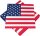 Servietten * USA - Stars and Stripes * 20 Stück / 3-lagig / ca. 33 x 33 cm