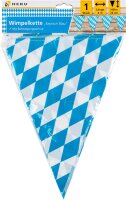 Girlande Wimpelkette "Bayrisch Blau" 4m