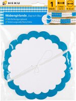 Girlande 3,2m Bayrisch Blau Oktoberfest Deko