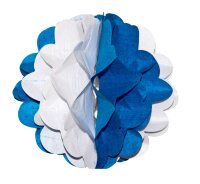 Wabenball Ø 28 cm Bayrisch Blau Deko Bavaria