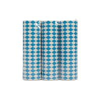 Luftschlangenrollen Bavaria bayrischblau 3 Stück 18x4m