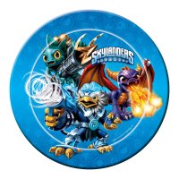 Skylanders Partyteller, 8 Stück, ca. 23 cm