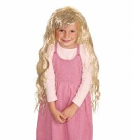 Kinderperücke * Blond - Lang * 44512