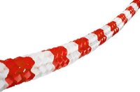 Papiergirlande * Rot-Weiß * 6 m lang