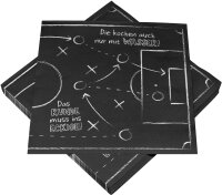 20 Servietten *Fußball Party* 3-lagig 33 x 33 cm