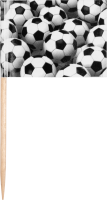 50 Deko-Picker *Fußball Party* 6,5 cm