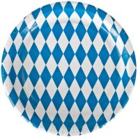 Partyteller Oktoberfest Deko Pappteller 10 Stück 23...