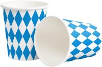 Partybecher Bayrisch-Blau 10 Stück, 0,25 ltr....