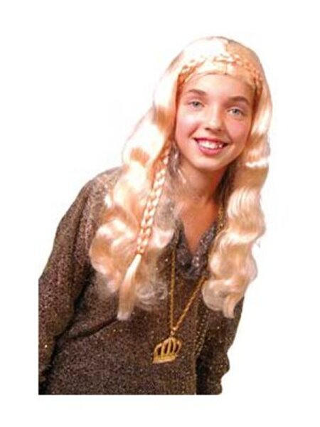 Kinderperücke Prinzessin blond Perücke für Kinder
