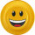 Partyteller * Smiley * 10 Stück Ø ca. 23 cm kompostierbar