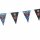 NFL Wimpelkette Papier mit 10 Wimpeln 5 Meter Party Girlande NFL Fanartikel Wimpelgirlande Deko Football Party