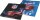 NFL Servietten 33x33cm, 20 Stück, Schwarz Blau, Papierservietten 3-lagig, NFL Fanartikel, Deko Football Party