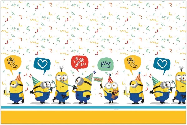 Tischdecke Minions Rise of Gru (180x120cm) Tischdecke Minions 180x120 cm