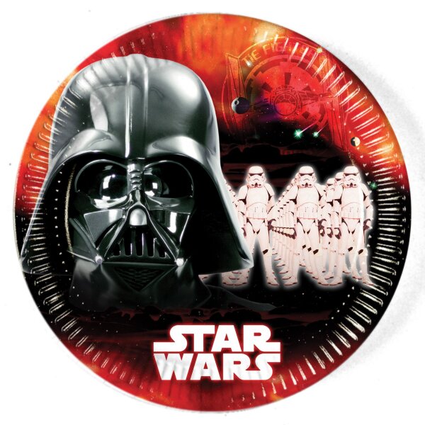 Procos Star Wars Dark Side Partyteller Ø 23 cm