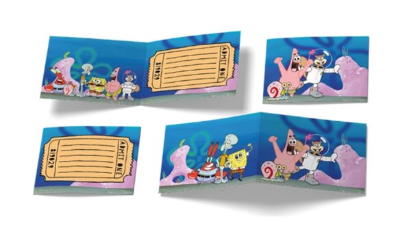 SpongeBob Einladungskarten Einladungen Kindergeburtstag