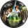 Star Wars Partyteller Helden und Bösewichte Ø 23 cm grün