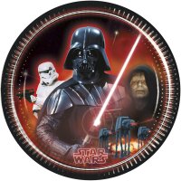 8 Star Wars Pappteller aus der Serie Heroes &...