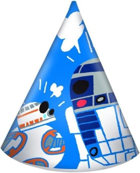 Procos Star Wars Forces Partyhütchen 6 Stück