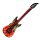 2 aufblasbare Gitarren im Flammendesign