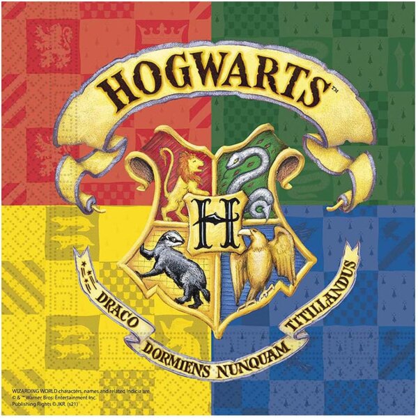Harry Potter Servietten 20Stk. 33 x 33 cm