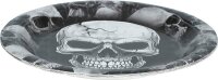 6 Totenkopf Partyteller Ø 23 cm Tischdekoration...