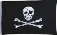 Piratenflagge 90 x 150 cm Partydekoration für...