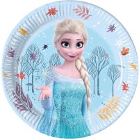 Frozen Idyllic Wonder FSC Pappteller 20 cm, 8 Stück