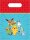 6 Partytüten * POKEMON * für Mitgebsel zum Kindergeburtstag und Party mit Tragegriffe 17x25cm aus Kunststofffolie Tüten Geschenktüten Kinder Geburtstag Deko Pikachu