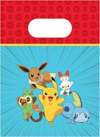 4 Partytüten Papiertüten * POKEMON * für...