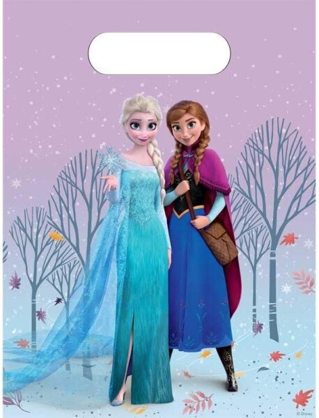 Frozen Idylic Wonder Partytï¿½ten Folie 6 Stï¿½ck