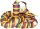 Luftschlangen "Deutschland" 3 x 18 Rollen