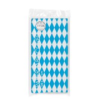 Papiertischdecke Bayerisch Blau 120 x 180 cm Tischtuch
