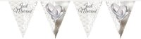 Wimpelkette Girlande Just Married NW 10mtr