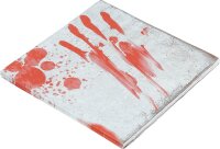 20 Servietten 16x16 cm Tischdekoration für gruselige...