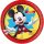 Disney 8 Pappteller Mickey Jump Into Fun Ø 20 cm