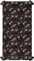 Halloween Friedhof Tischdecke Totenkopf 137 x 274 cm...