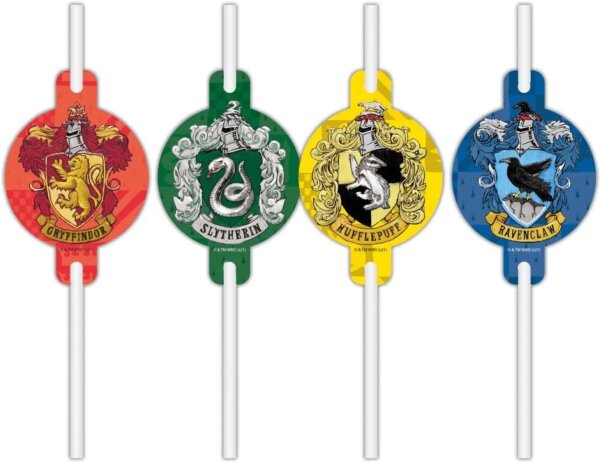 Trinkhalme Harry Potter 4 Stück FSC