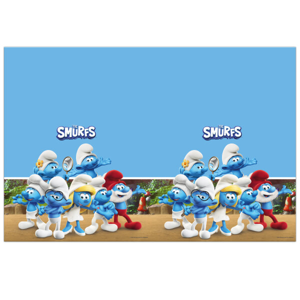 The Smurfs Papier-Tischdecke 120 x 180 cm