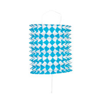 Papier Laterne Bavaria Bayrisch-Blau Ø 16 cm