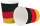 10 Papptrinkbecher Deutschland 0,25 l