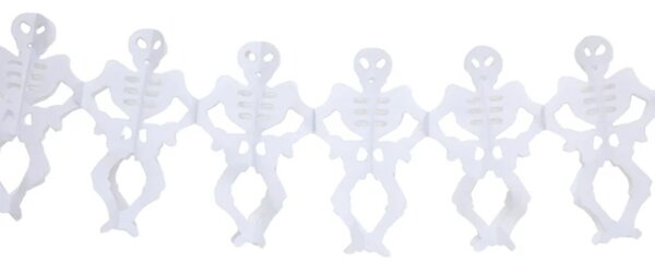 Girlande Skeletons Banner 3 Meter