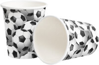 10 Pappbecher *Fußball Party* 0,25ltr.