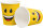 Partybecher Pappbecher Trinkbecher Smiley 0,25 ltr. 10 Stück